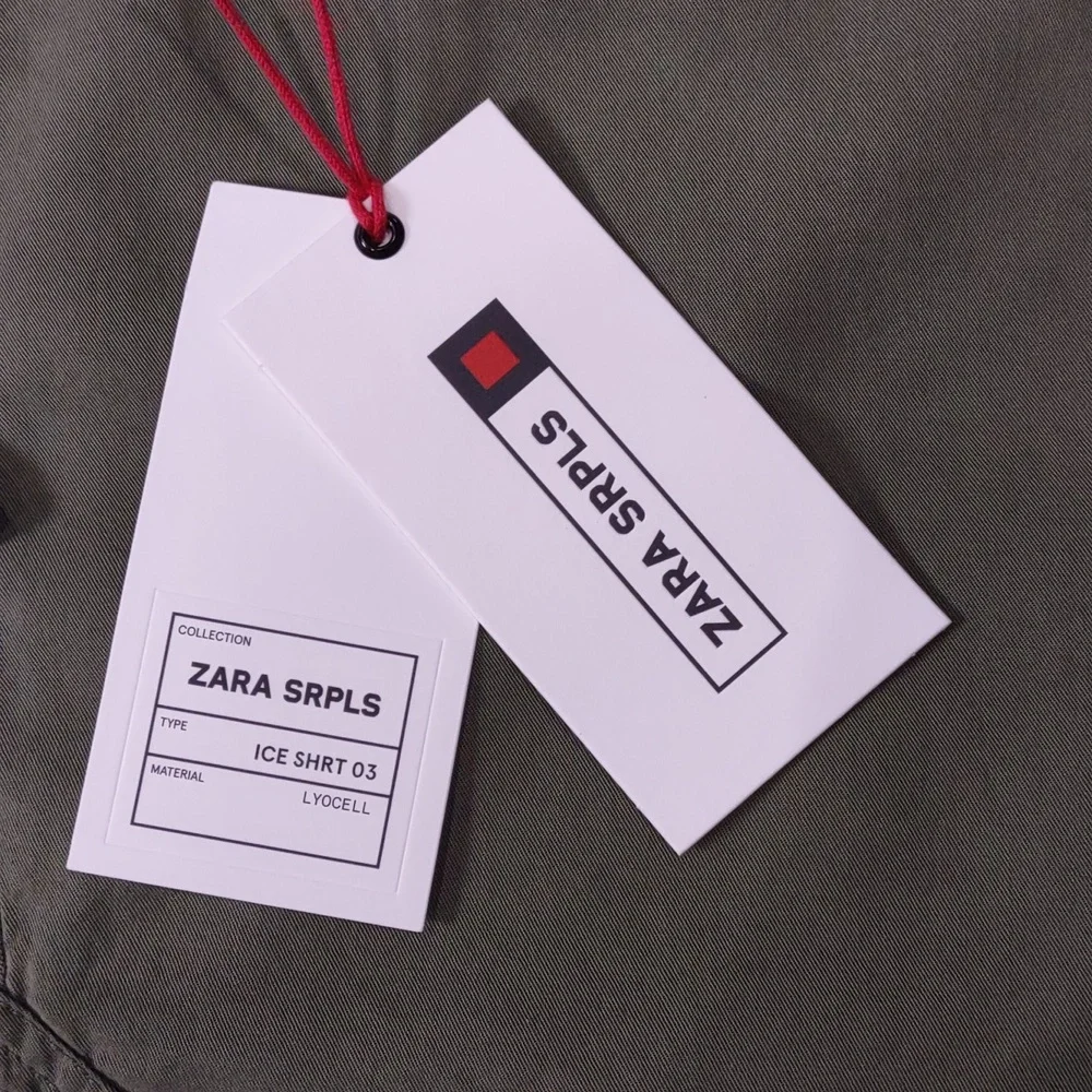 ZARA SRPLS LONG SLEEVE SHIRT. - Picture 4 of 17